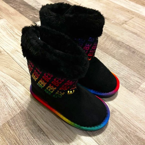 NWT Bebe girl winter boots - Picture 1 of 9